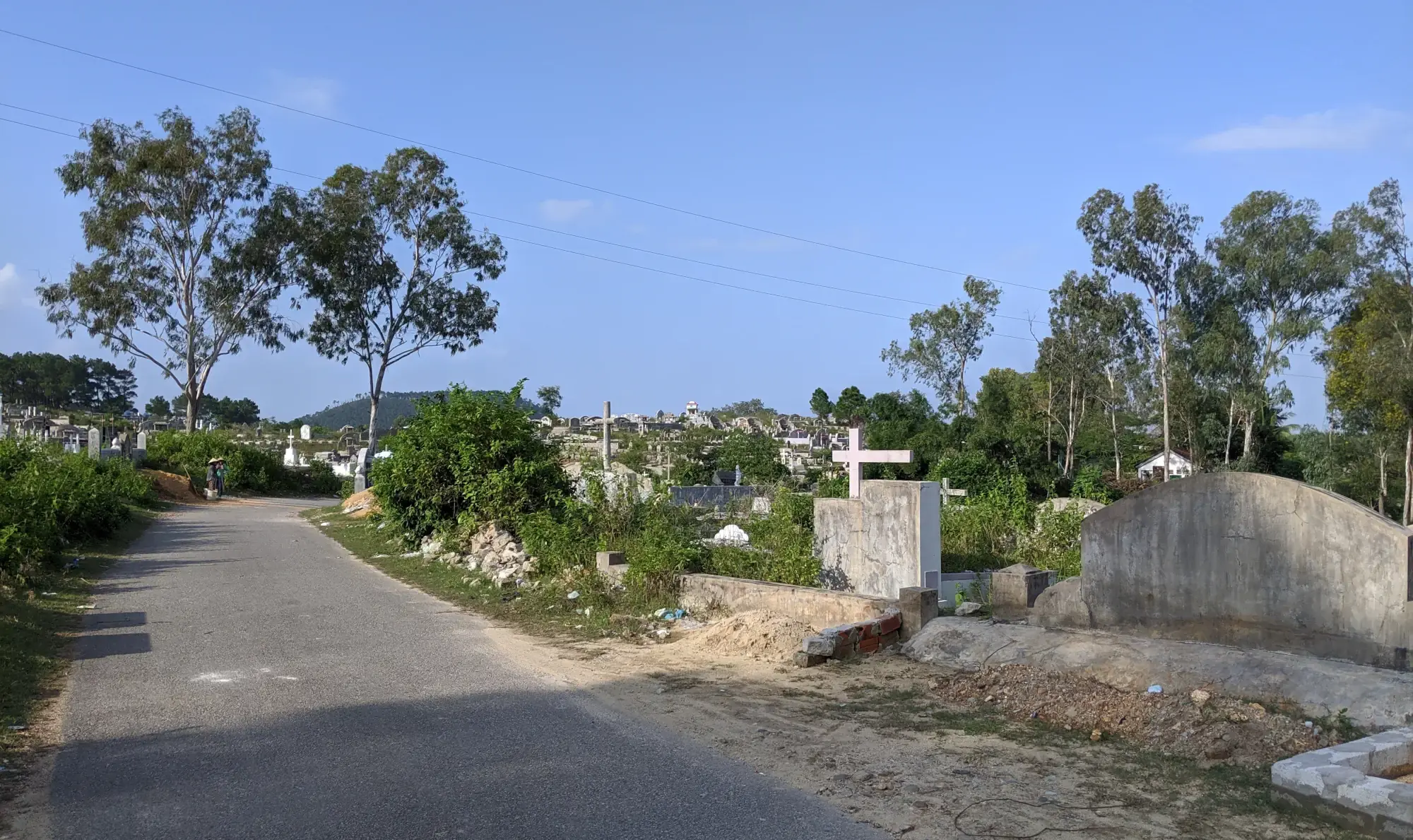 Fields of nothing but graves