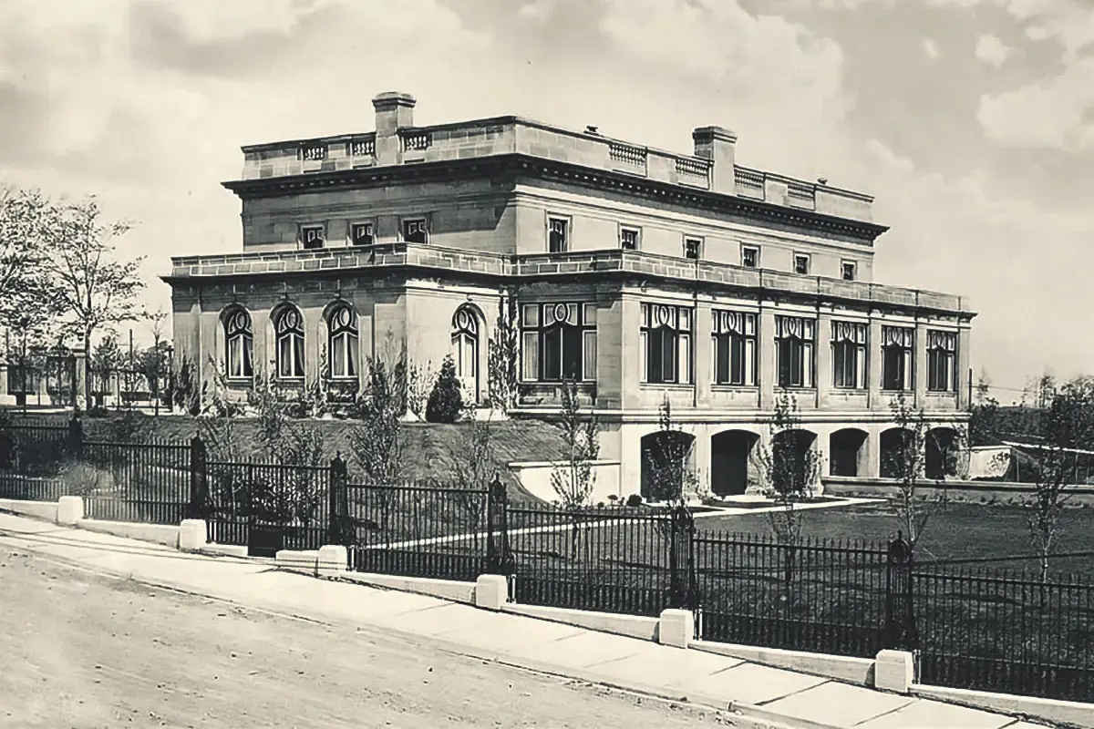 Chateau Dufresne Old Back View