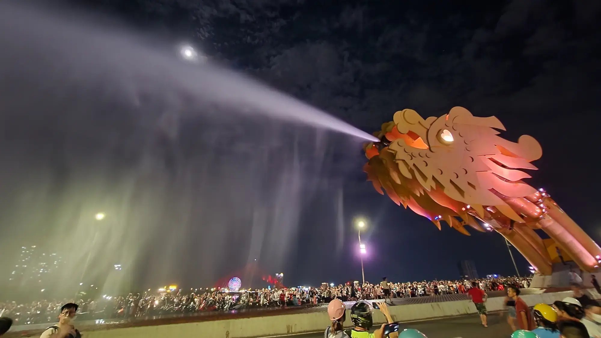 Dragon Breathing Water