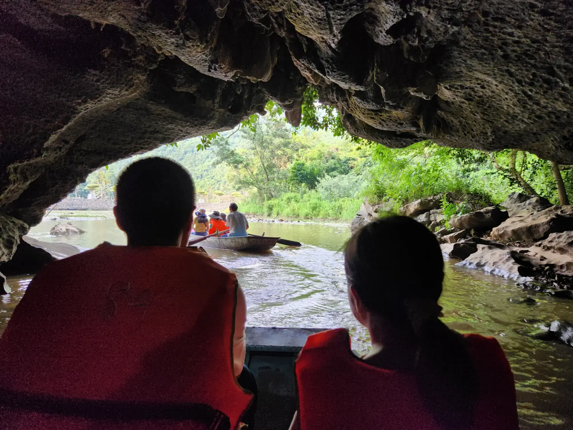 Thung Nham Cave boat ride