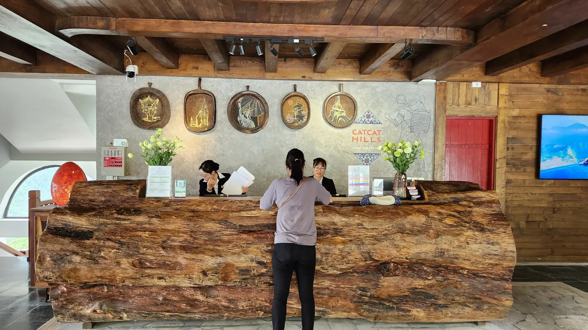 CatCat Hills Reception Area