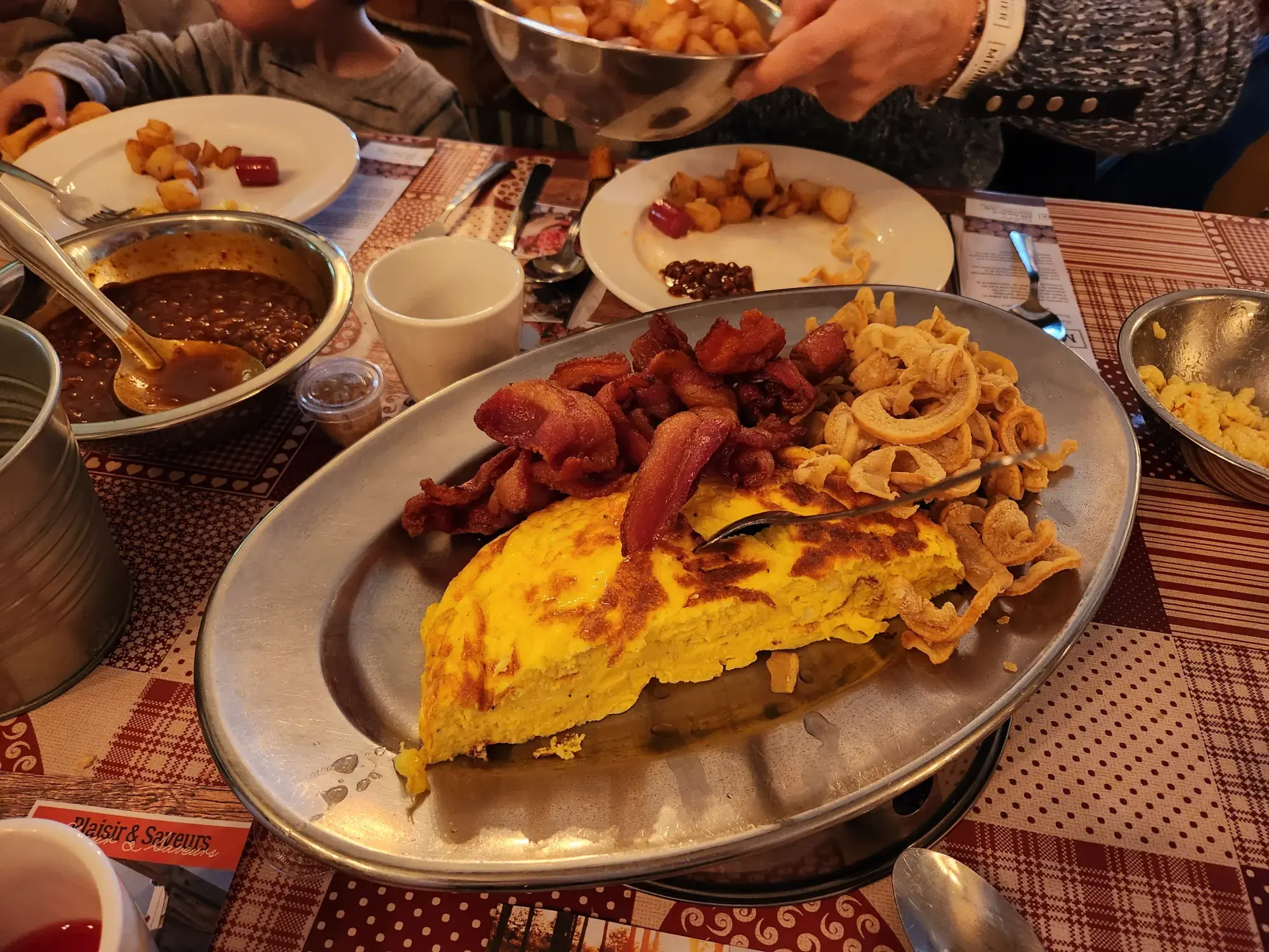 Érablière Meunier's Lunch Buffet