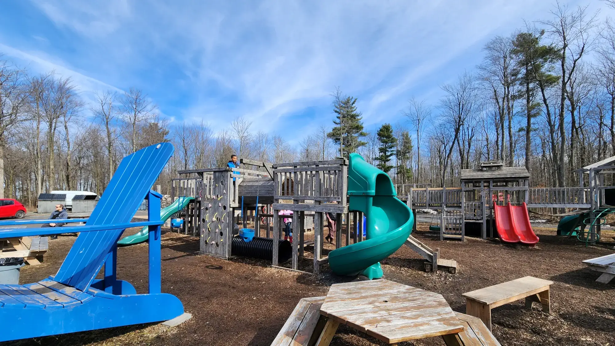 Érablière Meunier's Outdoor Playground