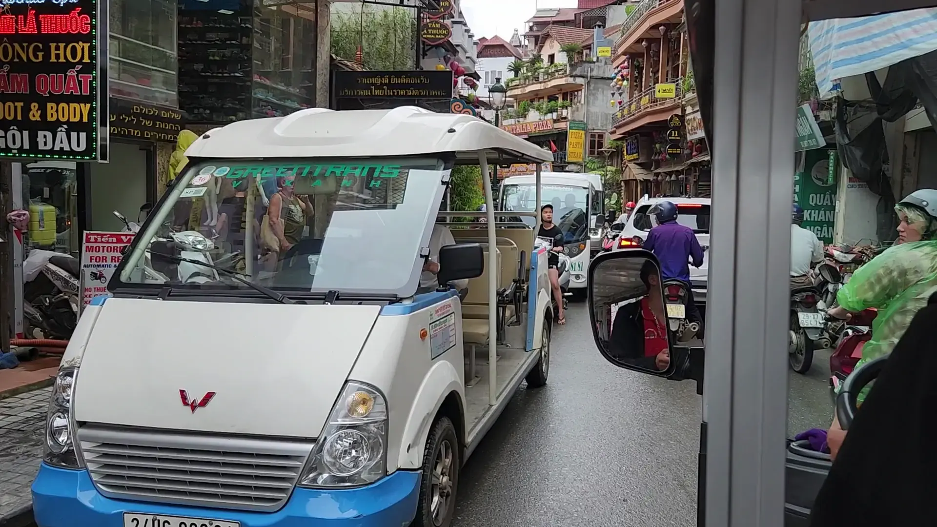 Traffic Jam in Sapa