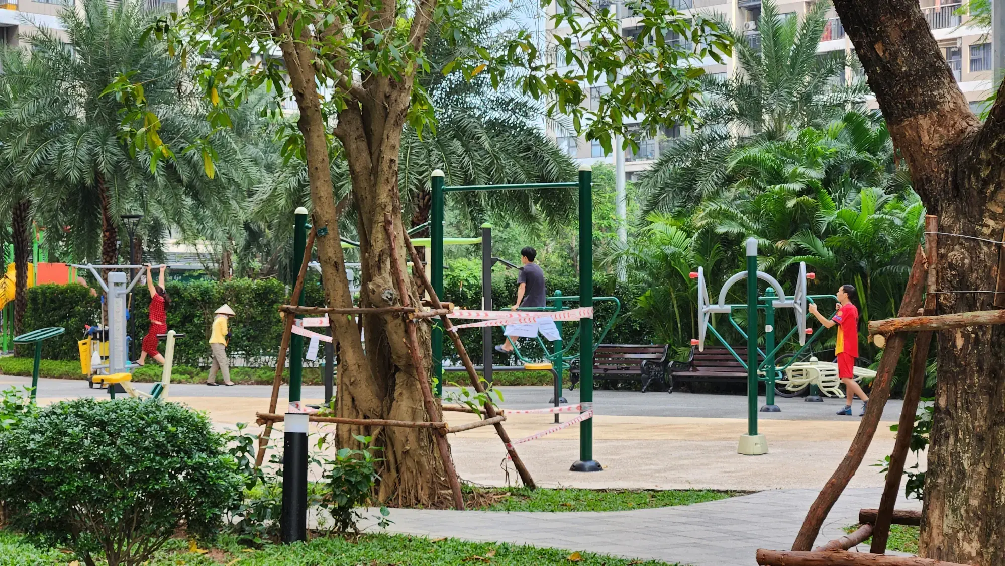 Vinhomes Smart City - Outdoor exercise area