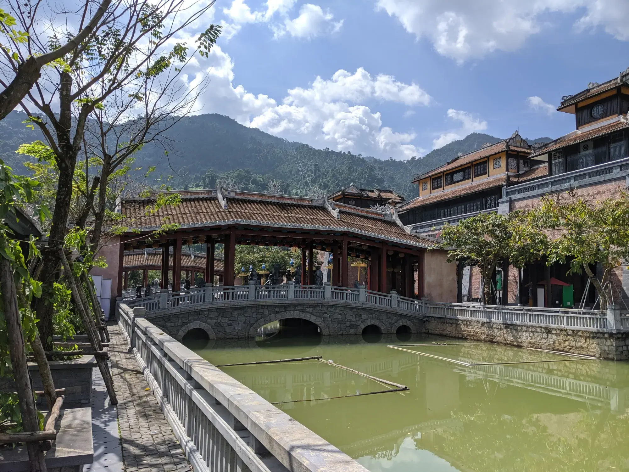 Arriving at Ba Na Hills Arriving at Ba Na Hills