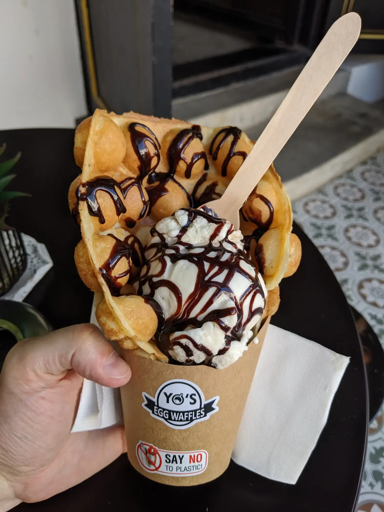 Yo's Egg Waffle Yo's Egg Waffle