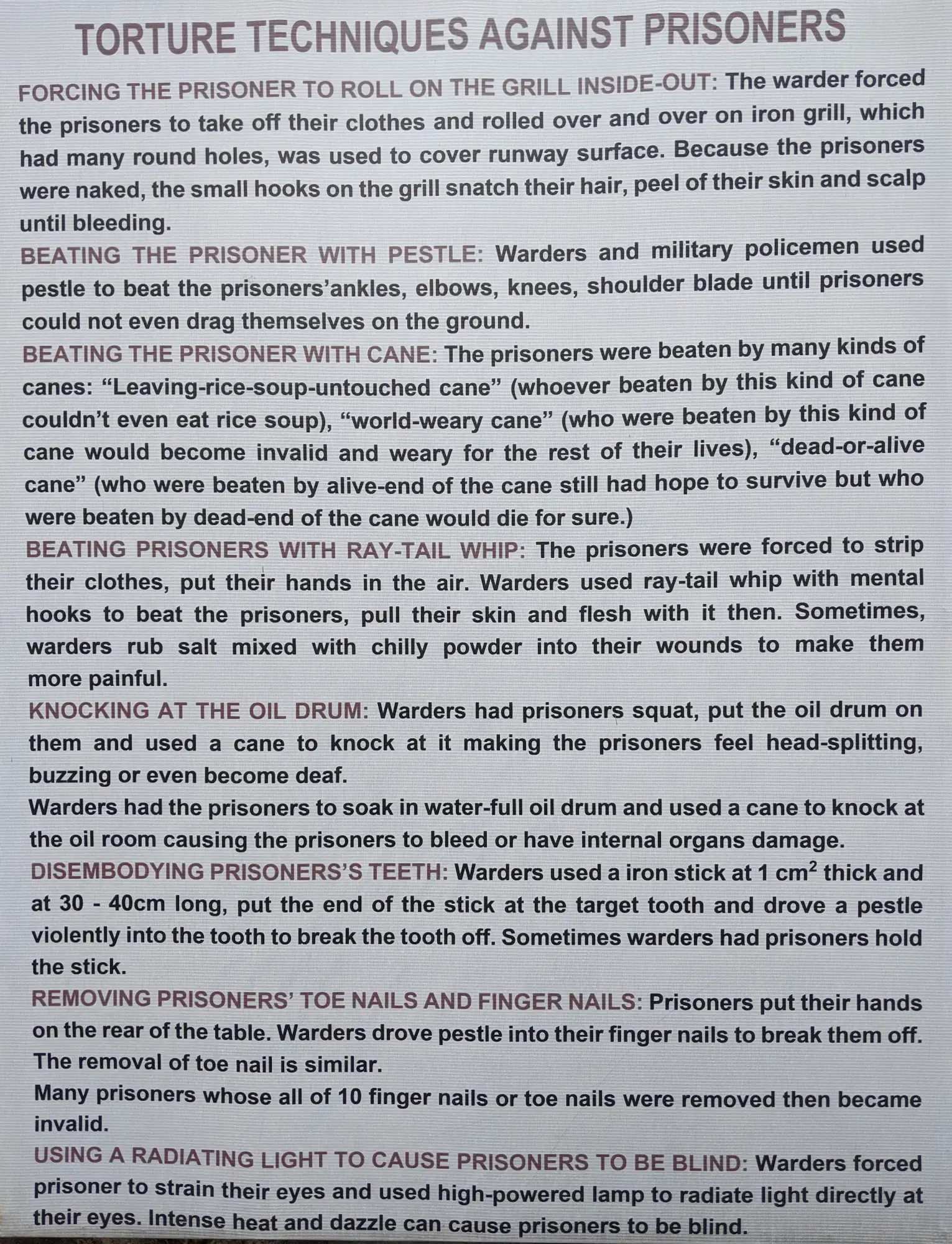 War Remnants Museum War Remnants Museum