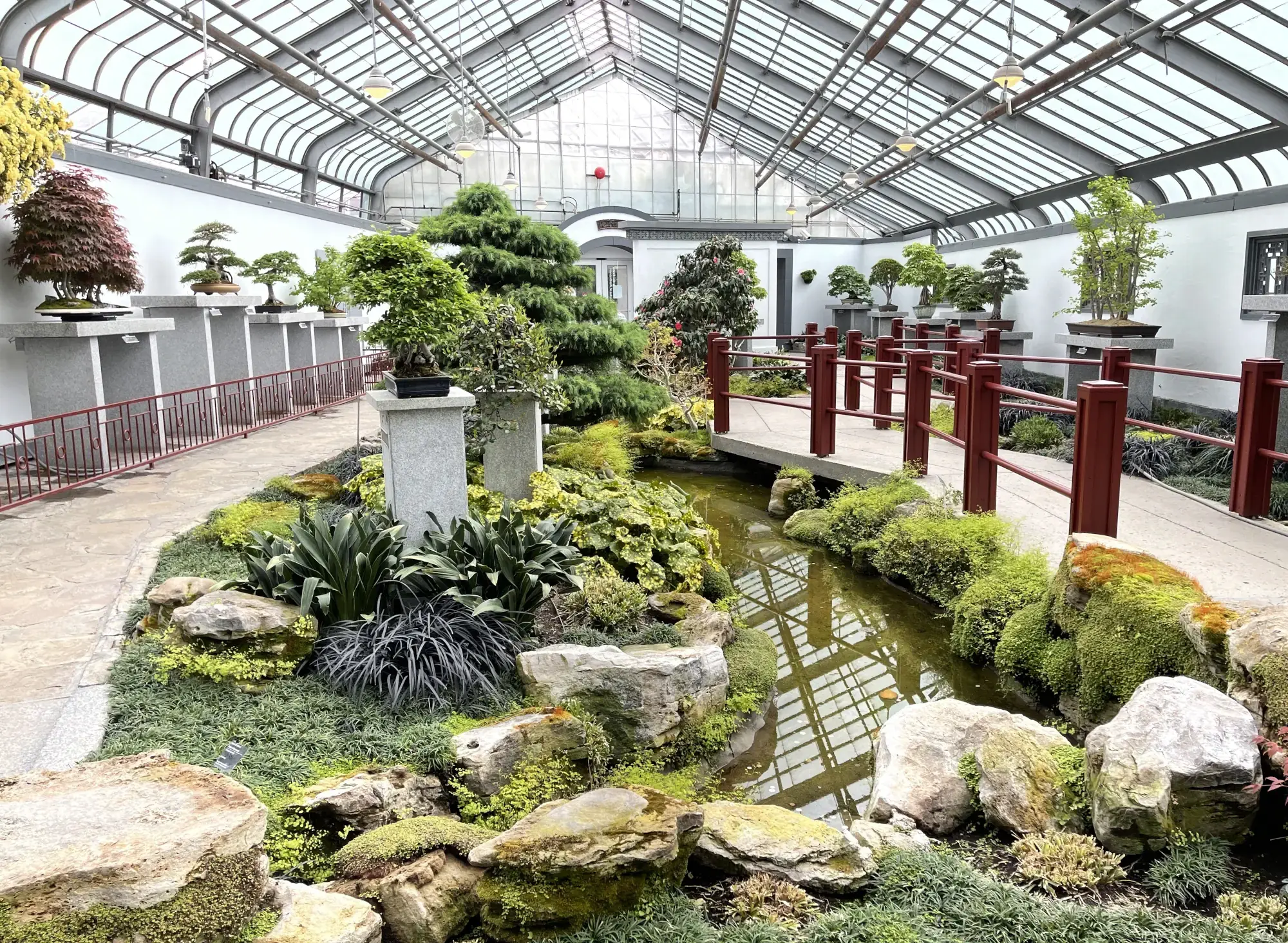 Montreal Botanical Gardens Greenhouse Montreal Botanical Gardens Greenhouse