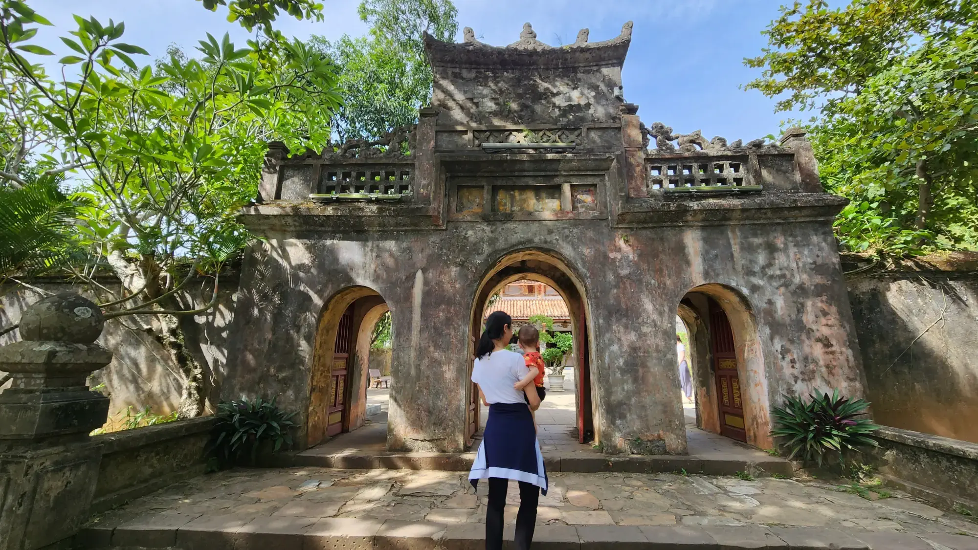 Marble Mountains - Tam Thai Pagoda Gate Marble Mountains - Tam Thai Pagoda Gate