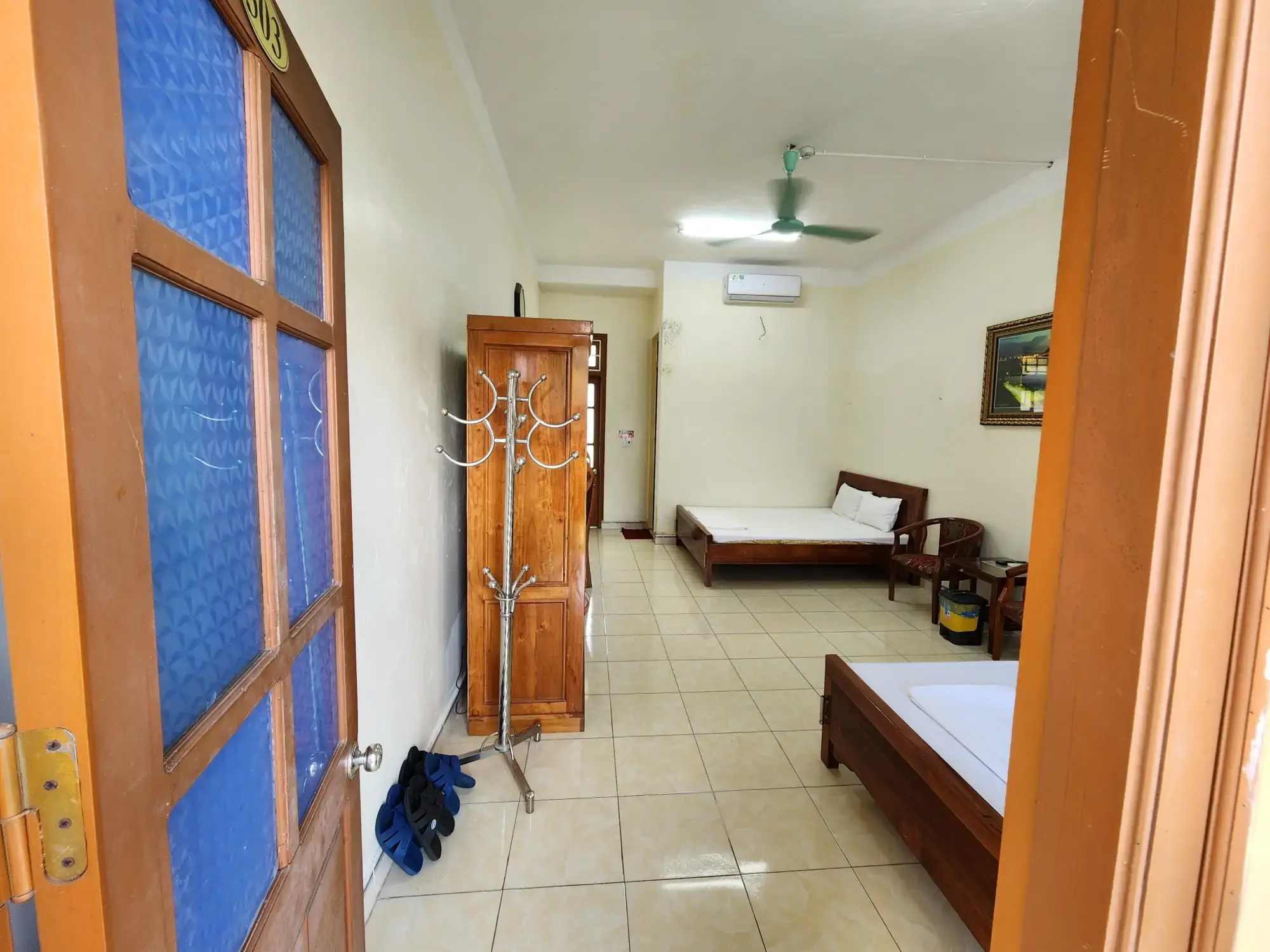 The hotel room The hotel room