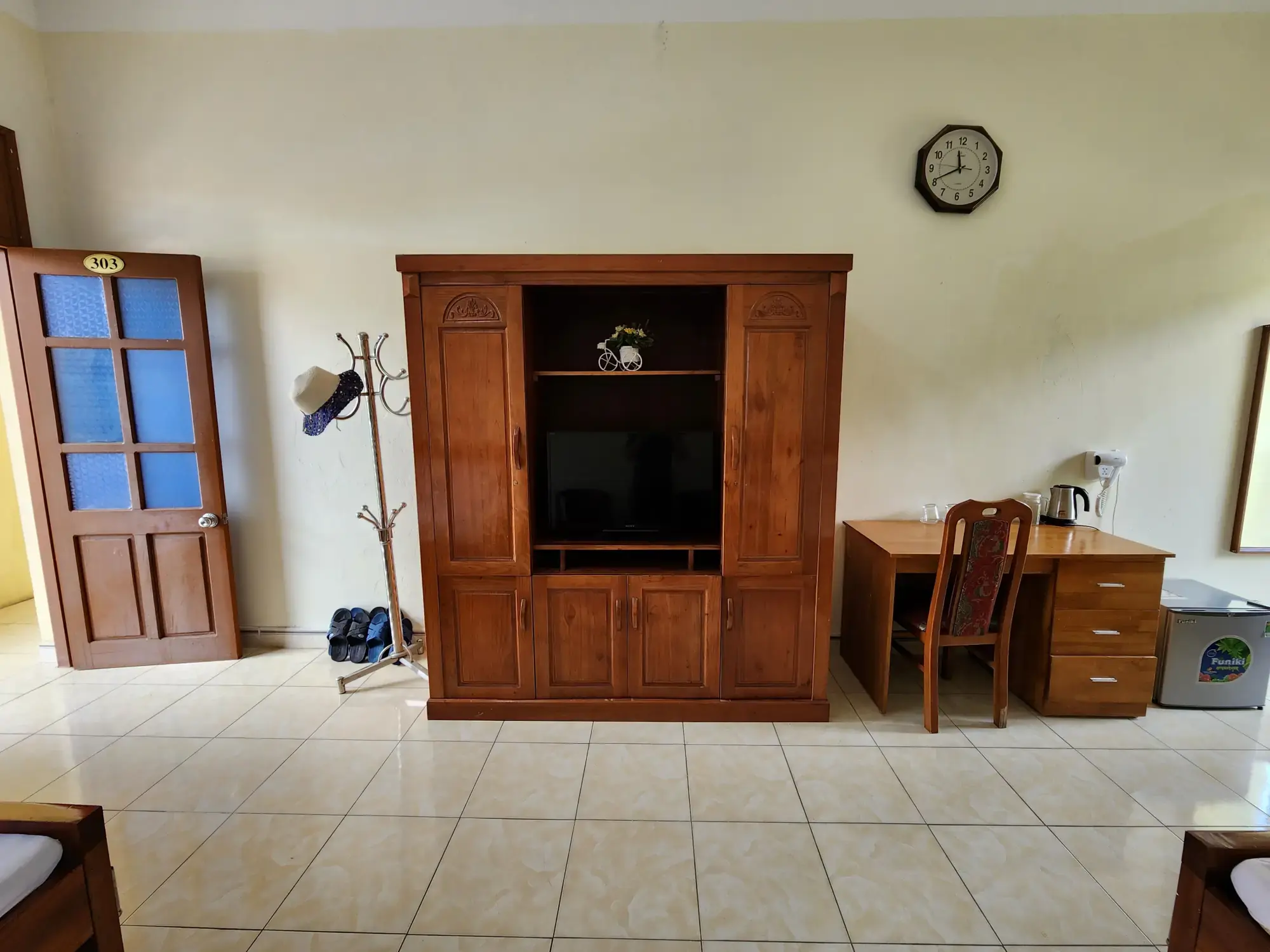 The hotel room The hotel room