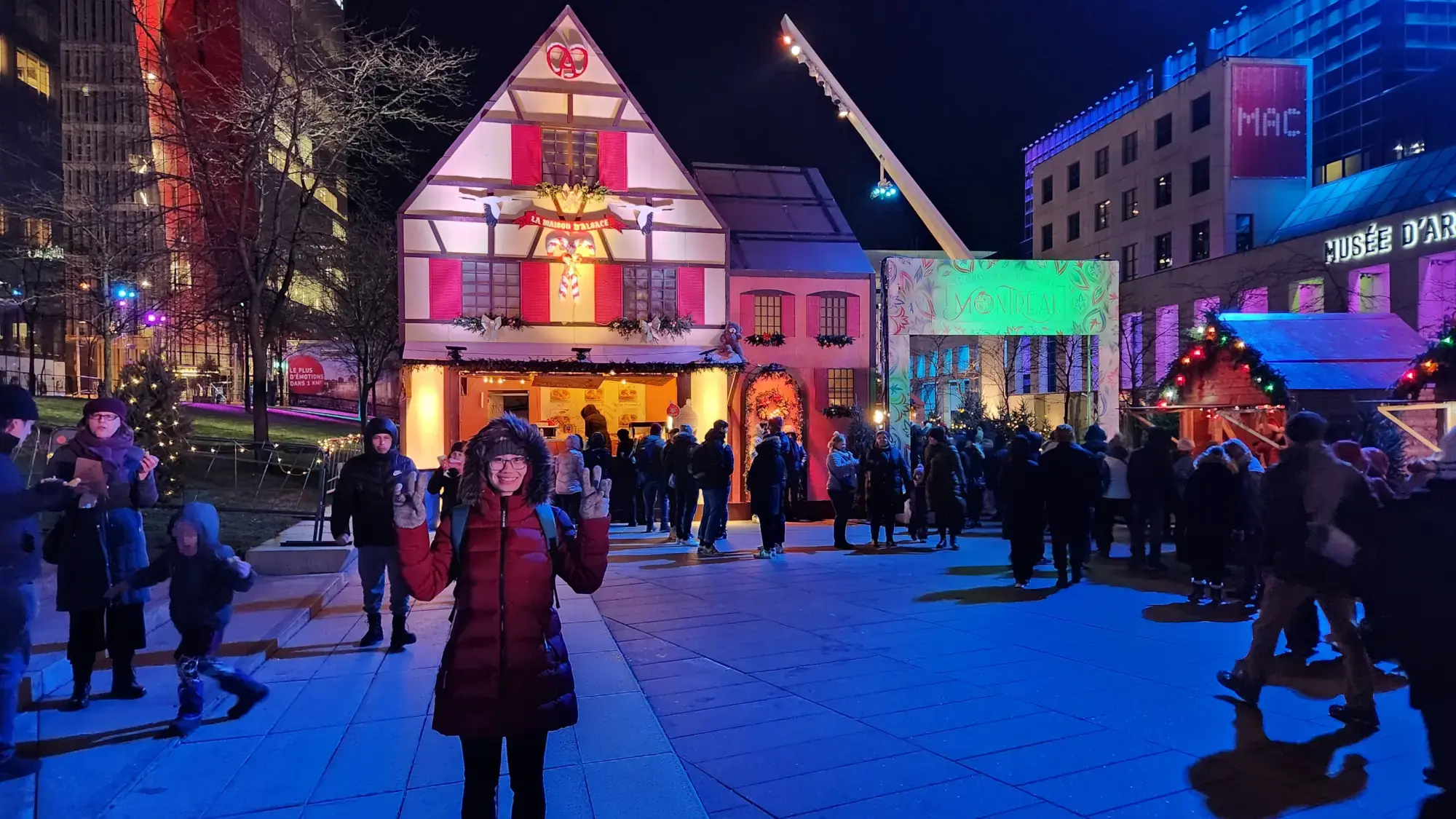 Quartier des Spectacles Christmas Market Quartier des Spectacles Christmas Market