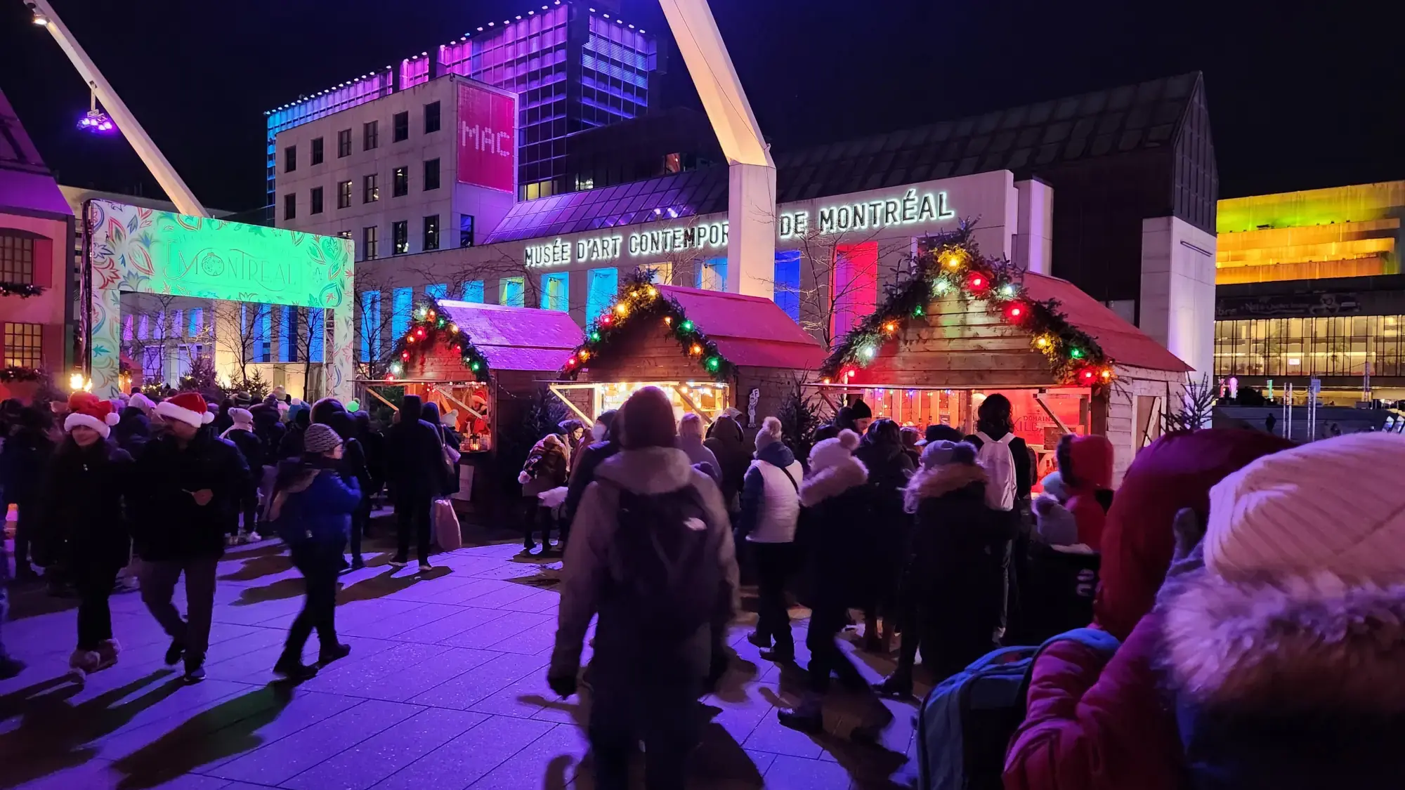 Quartier des Spectacles Christmas Market Quartier des Spectacles Christmas Market