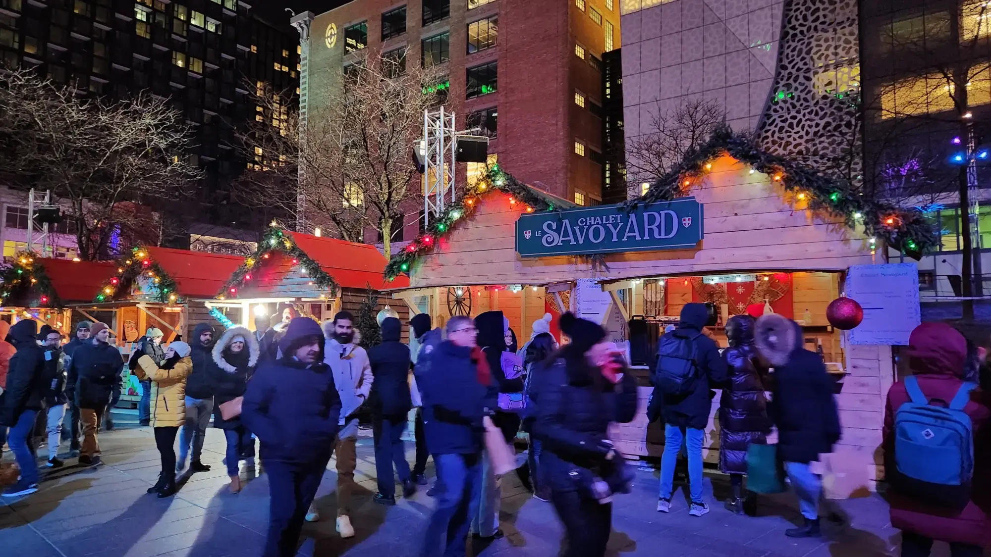 Quartier des Spectacles Christmas Market Quartier des Spectacles Christmas Market