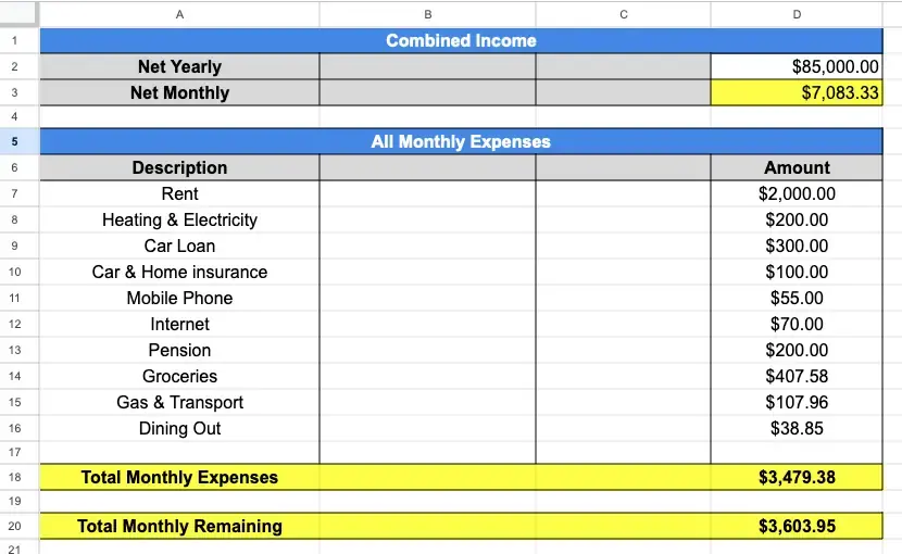 Insert column Insert column
