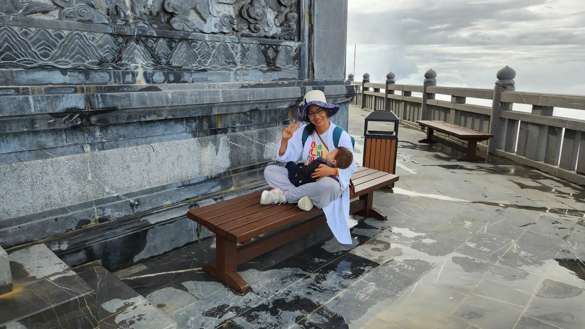 Hiking to the Peak Hiking to the Peak