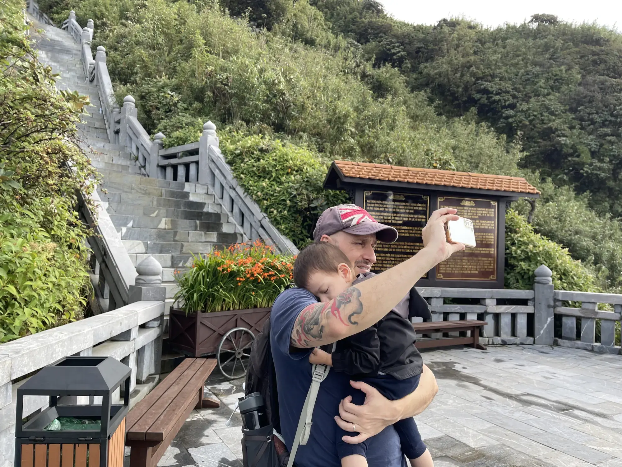 Hiking to the Peak Hiking to the Peak