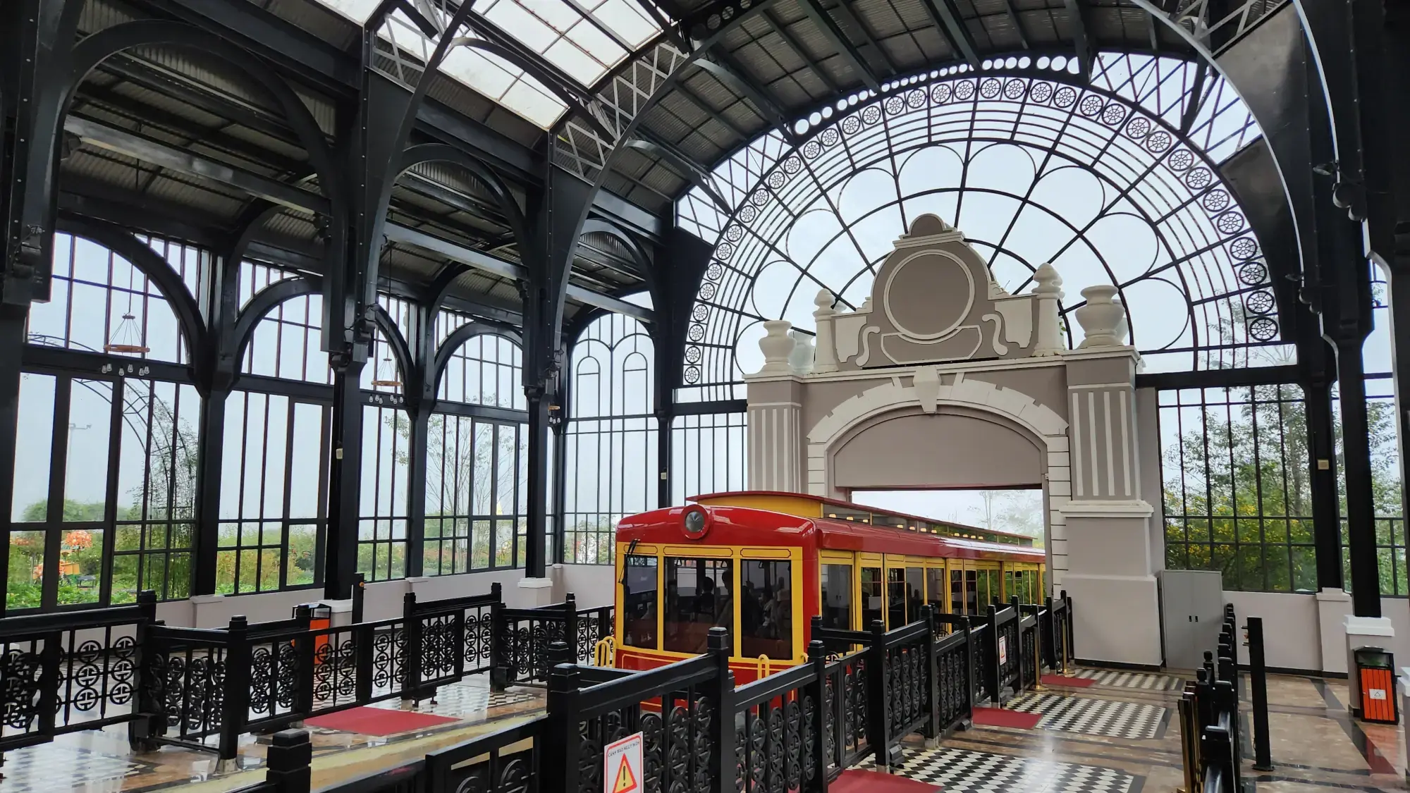 Muong Hoa Station Garden Muong Hoa Station Garden