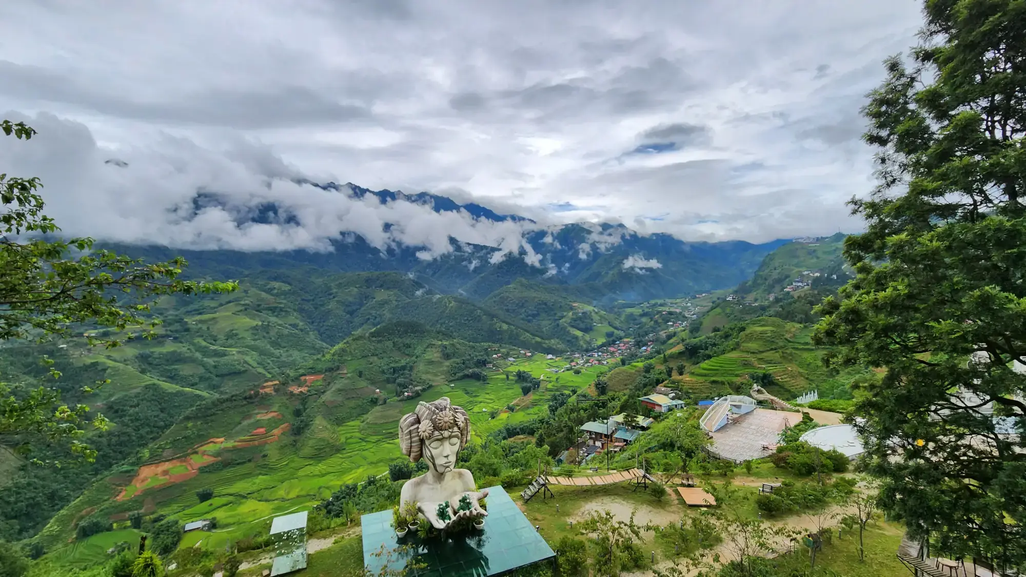 Pao's Sapa room view Pao's Sapa room view