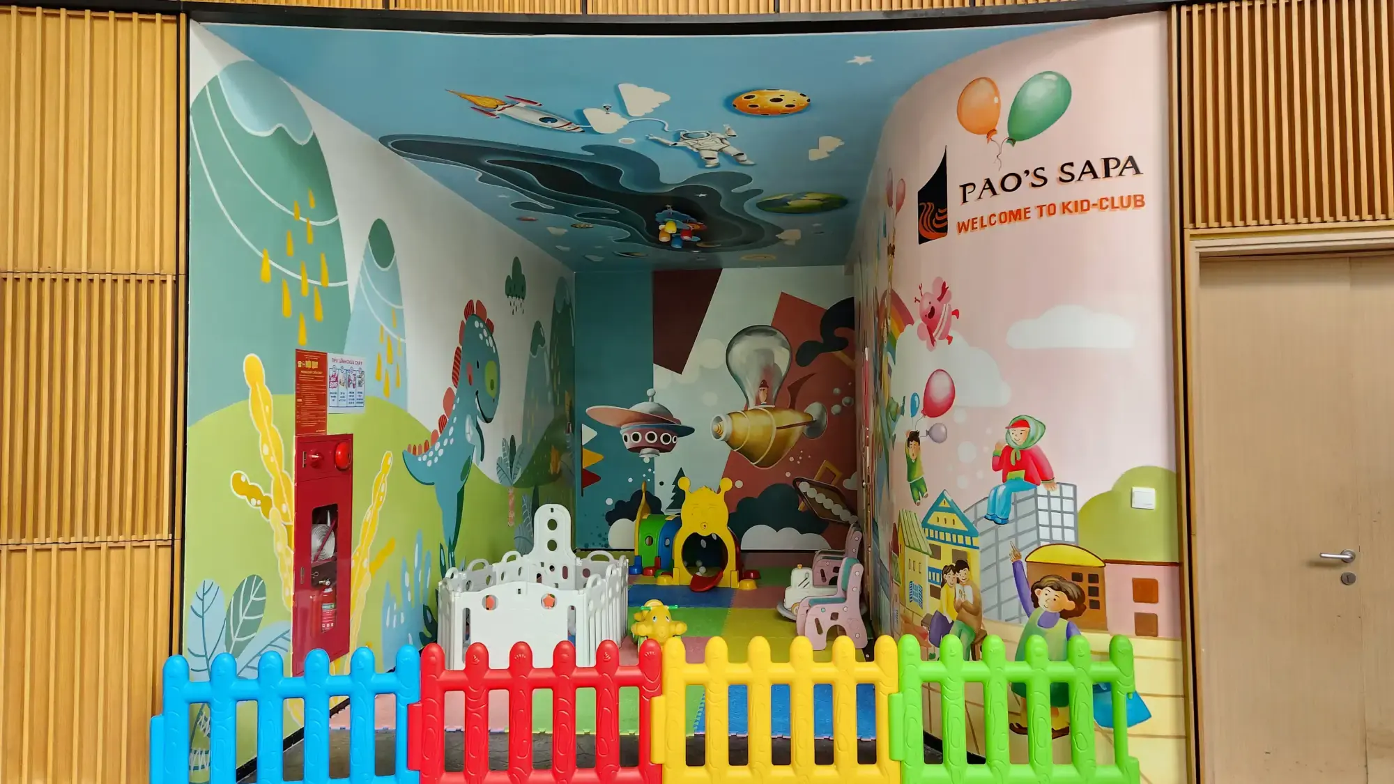 Pao's Sapa kids play area Pao's Sapa kids play area