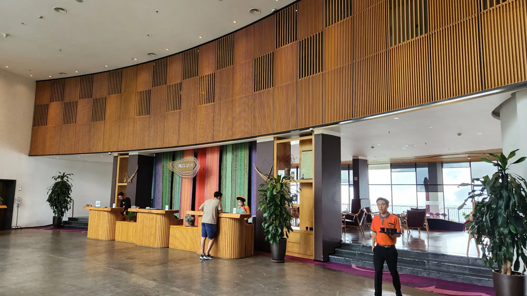 Pao's Sapa lobby Pao's Sapa lobby