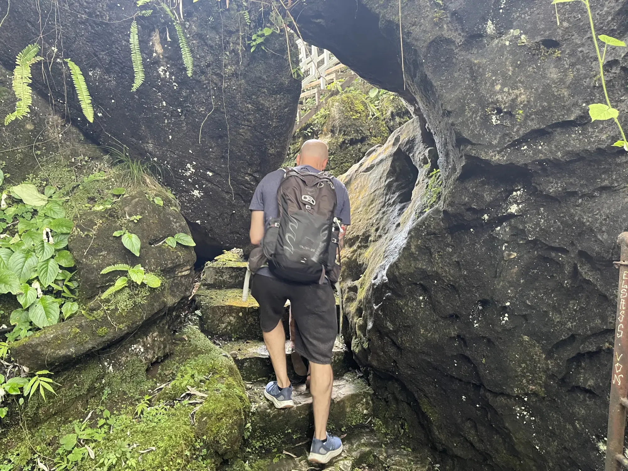 Hiking through Ham Rong Mountain, in Sapa, Vietnam Hiking through Ham Rong Mountain, in Sapa, Vietnam