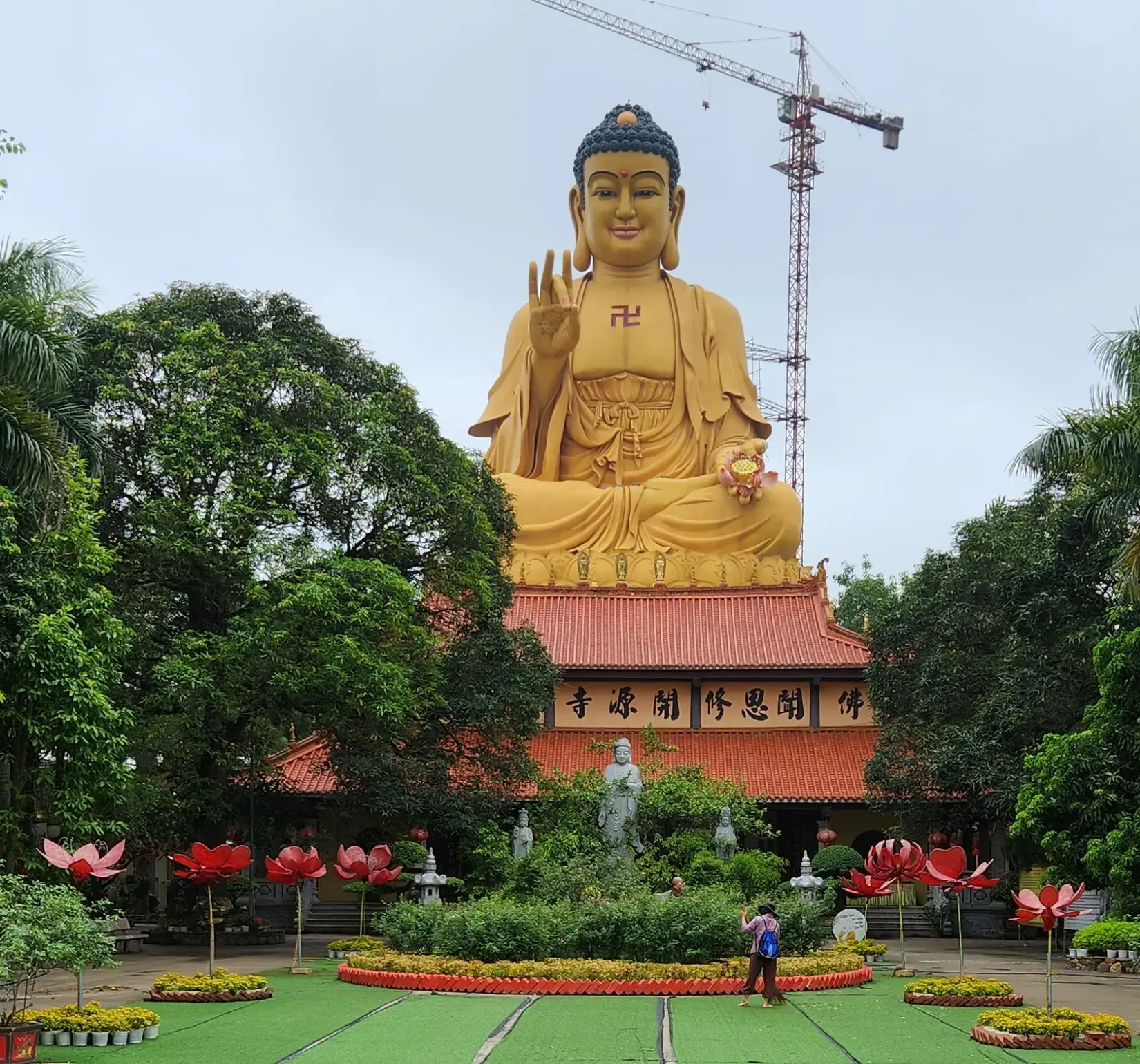 Khai Nguyen main temple Khai Nguyen main temple