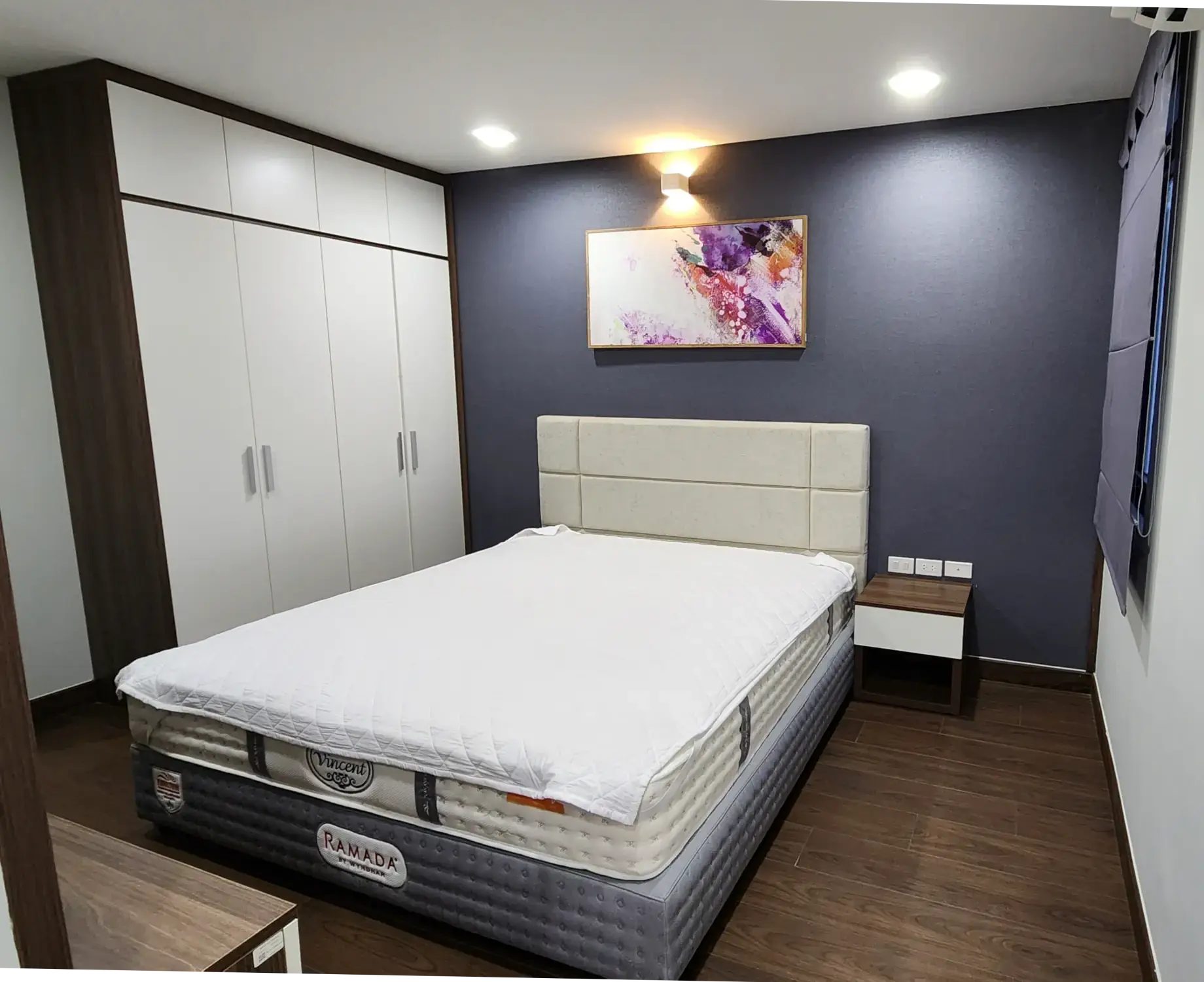 The Master Bedroom in our Apartment Suite at the Ramada by Wyndham Ha Long Bay The Master Bedroom in our Apartment Suite at the Ramada by Wyndham Ha Long Bay